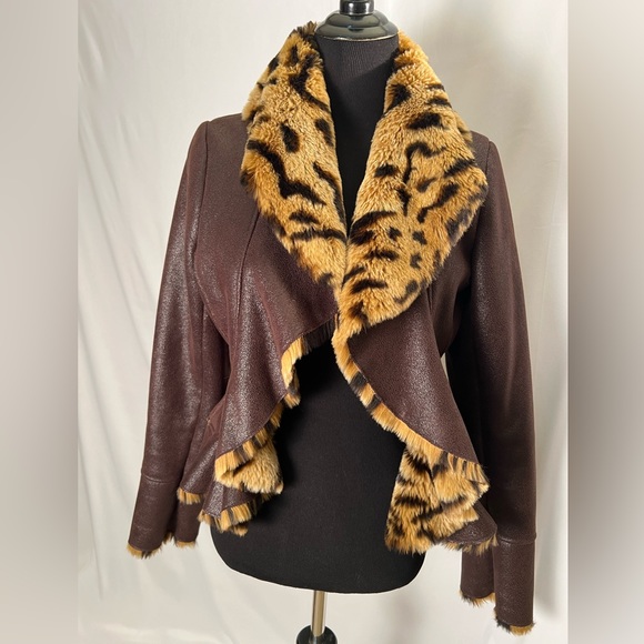 Reversible faux furr jacket - Picture 2 of 8